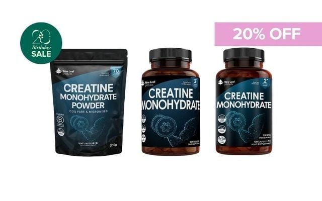 20% Off New Leaf Creatine Cover Image
